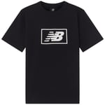 New Balance Essentials T-shirt Svart | Svart | 8 years