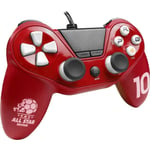 Manette pour Playstation 4 - Playstation 3 - PC Pro4 Football wired controller - compatible PS4 - PS4 Slim / Pro - PC - Rouge