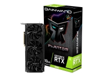 Gainward GeForce RTX 3080 Phantom+ - Grafikkort - GF RTX 3080 - 10 GB GDDR6X - PCIe 4.0 x16 - HDMI, 3 x DisplayPort - LHR
