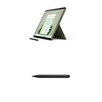 Microsoft Surface Pro 9-13 Inch 2-in-1 Tablet PC - Green - Intel Core i5, 8GB RAM, 256GB SSD - Windows 11 Home - Device only, UK plug, 2022 model + Surface Slim Pen 2 Black