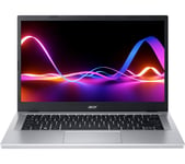 ACER Aspire 3 14" Laptop - AMD Ryzen™ 3, 128 GB SSD, Silver, Silver/Grey