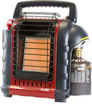 Mr. Heater Réchauffeur à gaz portable Buddy avec adaptateur pour cartouches de gaz avec filetage 7/16, puissance jusqu'à 2,4 kW, chauffage extérieur/de camping