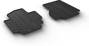 Gummimattor lampliga for Nissan eNV200 Van 2014 TDesign 4delad monteringsklammor