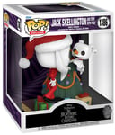 Figurine Funko Pop - L'étrange Noël De M. Jack [Disney] N°1386 - Jack Skellington Et Zero Avec Arbre De Noël (72382)
