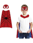 Spiderman Inspirert Maske og Kappe til Barn