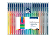 STAEDTLER triplus color - fiberspetspenna - blandfärger (paket om 20)