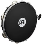Meinl Percussion Traditional ABS Pandeiro With Holder - 10" - Nappa Head (PA10A-BK-NH-H)