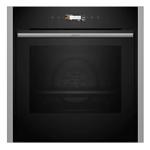 Neff B54CR71N0B N 70 built-in slide and hide oven 60 x 60 cm Stainless steel