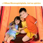 Bogunga barngunga Max lastkapacitet 150 kg 100 cm diameter orange