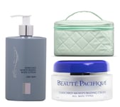 Beauté Pacifique - Enriched Moisturizing Creme 50 ml + Body Lotion for Dry Skin Gillian Jones Beauty Box Green