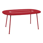 Fermob - Lorette Oval Table 160x90 cm Poppy 67