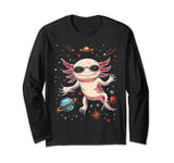 Outer Space Alien Graphic Tees for Men Women and Kids Long Sleeve T-Shirt