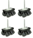 Proaim Big Heavy Duty Dolly Track Wheel Set