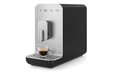 Smeg 50's Style BCC13BLMEU - automatisk kaffemaskine med capuccinatore - 19 bar - sort
