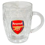 Arsenal FC Fc Officiellt Glasfotbollsvapen Tankard / Pint Glass One