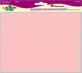 Titanum Dekorativt Papper 10 St 120G. Rosa 20X20cm (20661)