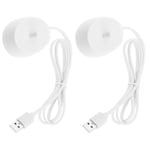 2x USB Charger Base for Braun Oral-B Pro 600 Electric Toothbrush Charging Base
