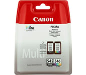 Canon PG 545 CL 546 Black Colour For Pixma MG2500 MG2550 MG2550S Ink Cartridges