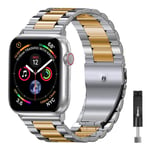 Stainless Steel Watch Band Metal Strap For Apple iWatch Series 8/7/6/5/4/3/2/1