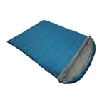 Vango Kanto Double Quad Sleeping Bag: Bondi Blue
