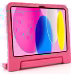 Stöttåligt EVA Skal iPad 10.9 2022 (10th gen) Rosa