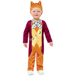 Amscan 9916240 - Officially Licensed Roald Dahl Fantastic Mr Fox Kids World Book Day Fancy Dress Costume Age: 2-3 Yrs