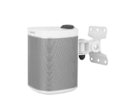 Allcam WSP1W play1 wall mount bracket for Sonos Play1 speaker w/tilt and swivel in White