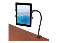 StarTech.com Gooseneck Tablet Holder - Bendable Tablet Arm - Desk Mount Tablet Stand - For Most 7 to 11 Tablets - Detachable Holder - Monteringssett (klemme, justerbar holder, justerbar monteringsarm) - for nettbrett - plastikk, stål - svart - skjermstørrelse: 7-11 - skrivebord - for P/N: DK30CHPH, STSCART