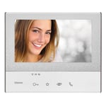 Legrand 5001072 Interphone vidéo 2 fils, Wi-Fi Station intérieure vidéo 1 foyer blanc