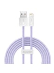 Baseus Dynamic cable USB to Lightning 2.4A 2m (Purple)