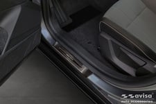 Instegslister i Borstad svart stål Renault Megane E-TECH 2022->