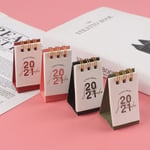 2021 Desk Calendar Creative Small Simple Mini Decorative Coil Ca Black