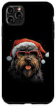 Coque pour iPhone 11 Pro Max Bouvier Des Flandres Pyjama de Noël pour Chien Cadeaux de Noël Famille