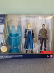 DOCTOR WHO • Thirteenth 13th Doctor Collector Figure Set • Weeping Angel Yaz 