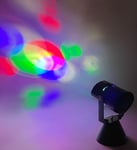 LED Christmas Light Projector Moving Lights Festive Party Decor Battery Operated
