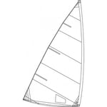 Optiparts Sail For Standard Laser®,Not For Racing