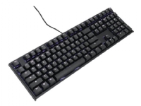 Ducky ONE 2 Backlit PBT Gaming Tastatur, MX-Blue, weiße LED - schwarz (DE)