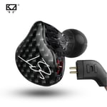 KZ ZST 1DD 1BA Casque Hybride avec Câble Détachable Dynamique et Renforçant Hi-Fi Musique Sport Casque KZ EDX ES4 ED9 ED12 ZSN PRO DQ6