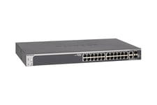 NETGEAR Smart S3300-28X - v3 - switch - 28 portar - smart - rackmonterbar