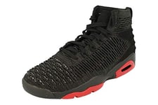 Nike Homme Jordan Flyknit Elevation 23 Chaussures de Basketball, Multicolore (Black/Black/Gym Red 001), 50.5 EU