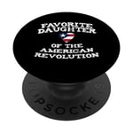 DAUGHTER of the American Revolution USA Star Eagle Love PopSockets Swappable PopGrip