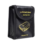 XIAODUAN Apply to - Battery Explosion-proof Bag for DJI Mavic Pro(Black) (Color : Black)