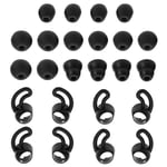 2 Sets Silicone Earplugs Replacement Earpads Compatible with BeatsX Headphones