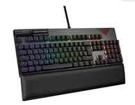 Asus ROG STRIX FLARE II RGB Mechanical Gaming Keyboard with PBT Keycaps, USB, RO