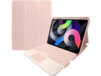 Alogy Tablet Case Alogy Case Bluetooth Keyboard Touchpad 4in1 Magnetic Pencil for Apple iPad Air 4 2020/5 2022 Pink