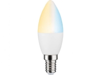 Paulmann Zigbee, Smart glödlampa, Vit, ZigBee, LED, E14, Dagsljus, Varmvitt