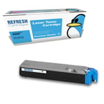 Refresh Cartridges Cyan TK-520C Toner Compatible With Kyocera Printers