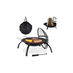 Eldfat XL med grilltillbehör