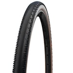 Schwalbe G-One RS Evo Super Race V-Guard TLE Folding Tyre, Transparent Sidewall, 35-622 (700x35C)