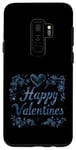 Coque pour Galaxy S9+ typographie Happy valentine's day Idea Creative Inspiration